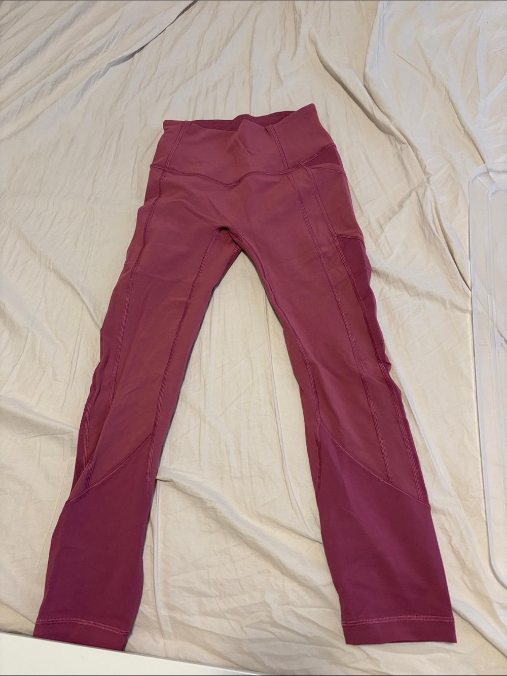Like new - Lululemon HR all the right places 25” Leggings in Mauvee size 4